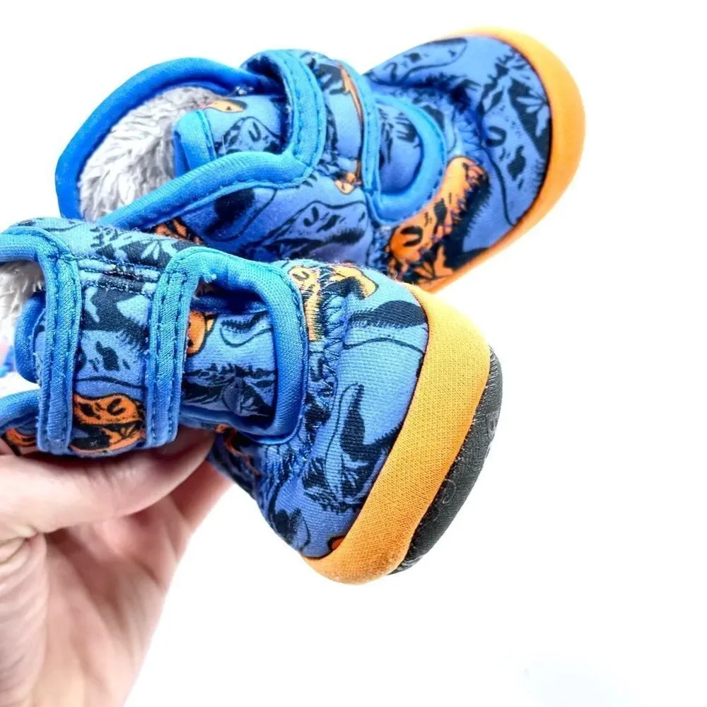 Bogs fabric infant dinosaur booties 2